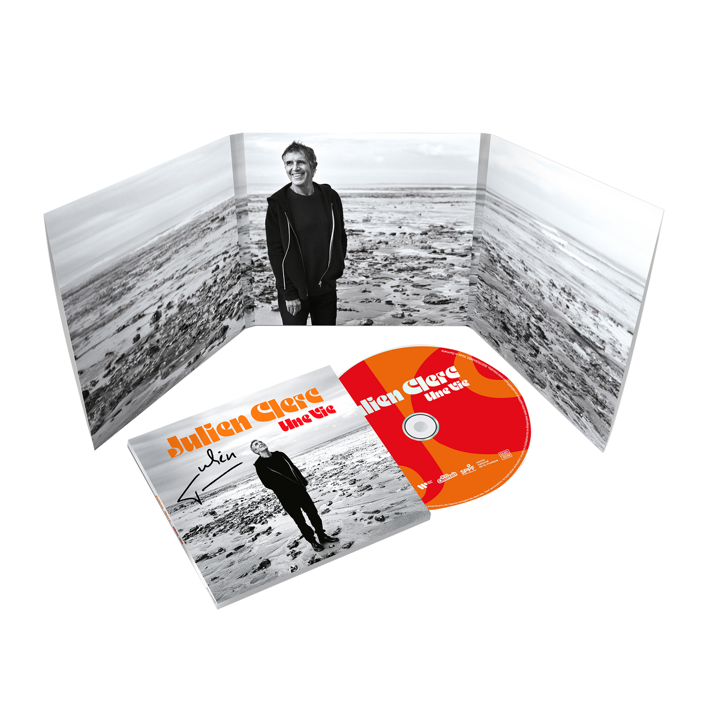 CD Une Vie dédicacé